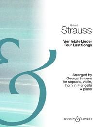 Produktbild: Vier letzte Lieder / Four Last Songs