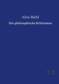 Produktbild: Der philosophische Kritizismus