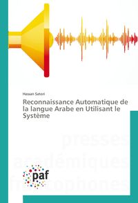Produktbild: Reconnaissance Automatique de la langue Arabe en Utilisant le Syst&egrave;me