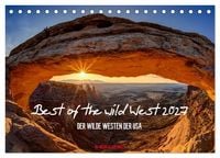Produktbild: Best of the wild West 2027 (Tischkalender 2027 DIN A5 quer), CALVENDO Monatskalender