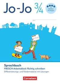 Produktbild: Jo-Jo Sprachbuch - Zu allen Ausgaben - 3./4. Schuljahr