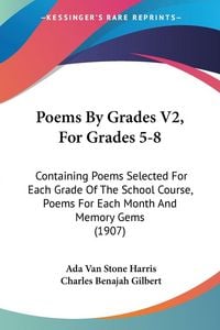 Produktbild: Poems By Grades V2, For Grades 5-8