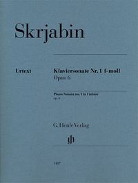 Produktbild: Alexander Skrjabin - Klaviersonate Nr. 1 f-moll op. 6