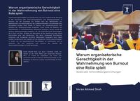 Produktbild: Warum organisatorische Gerechtigkeit in der Wahrnehmung von Burnout eine Rolle spielt