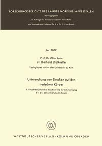 Produktbild: Untersuchungen von Drucken auf den tierischen K&ouml;rper