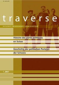 Produktbild: Geschichte der politischen Parteien der Schweiz /Histoire des partis politiques en Suisse