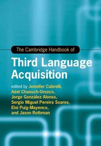 Produktbild: The Cambridge Handbook of Third Language Acquisition