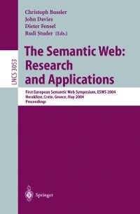 Produktbild: The Semantic Web: Research and Applications