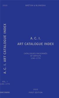 Produktbild: A.c.i. Art Catalogue Index T.1: Catalogues Raisonnes Of Artists;