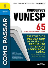 Produktbild: Como Passar em Concursos Vunesp - 7&ordf; Ed -2025