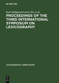 Produktbild: Proceedings of the Third International Symposium on Lexicography