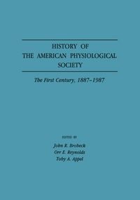 Produktbild: History of the American Physiological Society