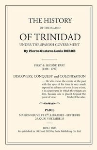 Produktbild: The History of Trinidad under the Spanish Government