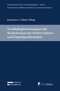 Produktbild: Nachhaltigkeitsstrategien f&uuml;r Rechtsformen des Dritten Sektors und Kapitalgesellschaften
