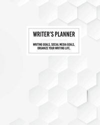 Produktbild: Writer's Planner - Writing Goals, Social Media Goals, Organize Your Writing Life.