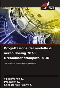 Produktbild: Progettazione del modello di aereo Boeing 787-9 Dreamliner stampato in 3D