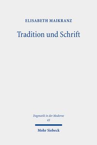 Produktbild: Tradition und Schrift