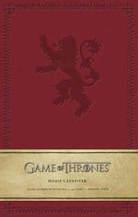 Game of Thrones: House Lannister Hardcover Ruled Journal von HBO