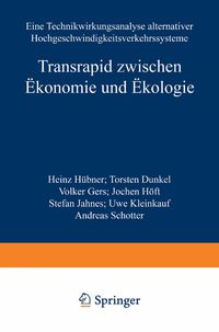 Produktbild: Transrapid zwischen &Ouml;konomie und &Ouml;kologie