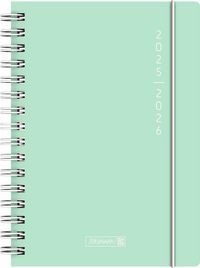 BRUNNEN Student Planner 2025-2026 Academic Year, A5 Weekly Layout, PP Cover, 208 Pages