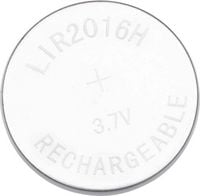 Produktbild: Akyga AKY1983 Knopfzellen-Akku LIR2016 Li-Ion 28 mAh 3.7V 1St.
