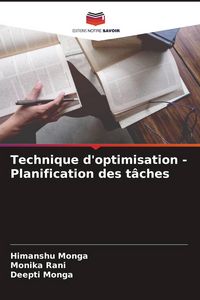 Produktbild: Technique d'optimisation - Planification des t&acirc;ches
