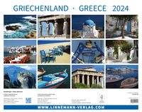 'Griechenland 2024 Großformat-Kalender 58 x 45,5 cm' - 'Panoramakalender