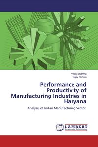 Produktbild: Performance and Productivity of Manufacturing Industries in Haryana