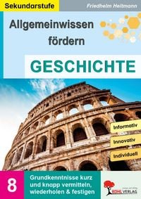 Produktbild: Allgemeinwissen f&ouml;rdern Geschichte