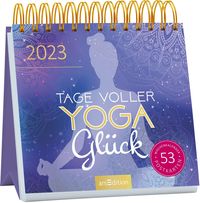 Postkartenkalender Tage voller Yogaglück 2023
