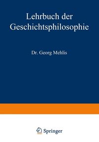 Produktbild: Lehrbuch der Geschichtsphilosophie