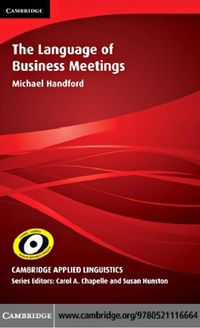 Produktbild: Language of Business Meetings