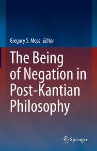 Produktbild: The Being of Negation in Post-Kantian Philosophy