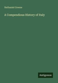 Produktbild: A Compendious History of Italy