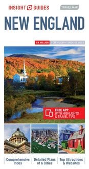 Produktbild: Insight Guides Travel Map New England
