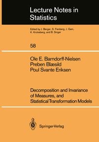 Produktbild: Decomposition and Invariance of Measures, and Statistical Transformation Models