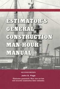 Produktbild: Estimator's General Construction Manhour Manual