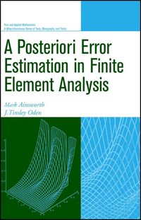 Produktbild: A Posteriori Error Estimation in Finite Element Analysis