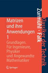 Produktbild: Matrizen und ihre Anwendungen 1