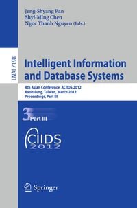 Produktbild: Intelligent Information and Database Systems
