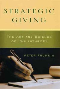 Produktbild: Strategic Giving &ndash; The Art and Science of Philanthropy