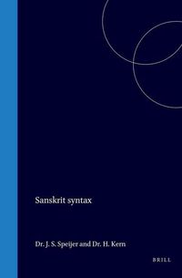 Produktbild: Sanskrit Syntax