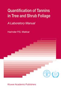 Produktbild: Quantification of Tannins in Tree and Shrub Foliage