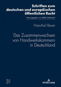 Produktbild: Das Zusammenwachsen von Handwerkskammern in Deutschland