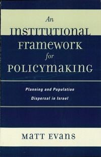 Produktbild: An Institutional Framework for Policymaking
