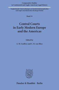 Produktbild: Central Courts in Early Modern Europe and the Americas.