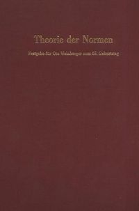 Produktbild: Theorie der Normen.
