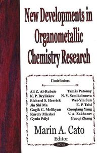 Produktbild: New Developments in Organometallic Chemistry Research