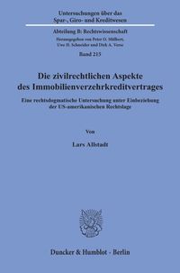 Produktbild: Die zivilrechtlichen Aspekte des Immobilienverzehrkreditvertrages.
