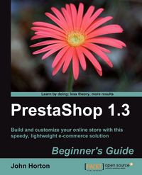 Produktbild: Prestashop 1.3 Beginner's Guide